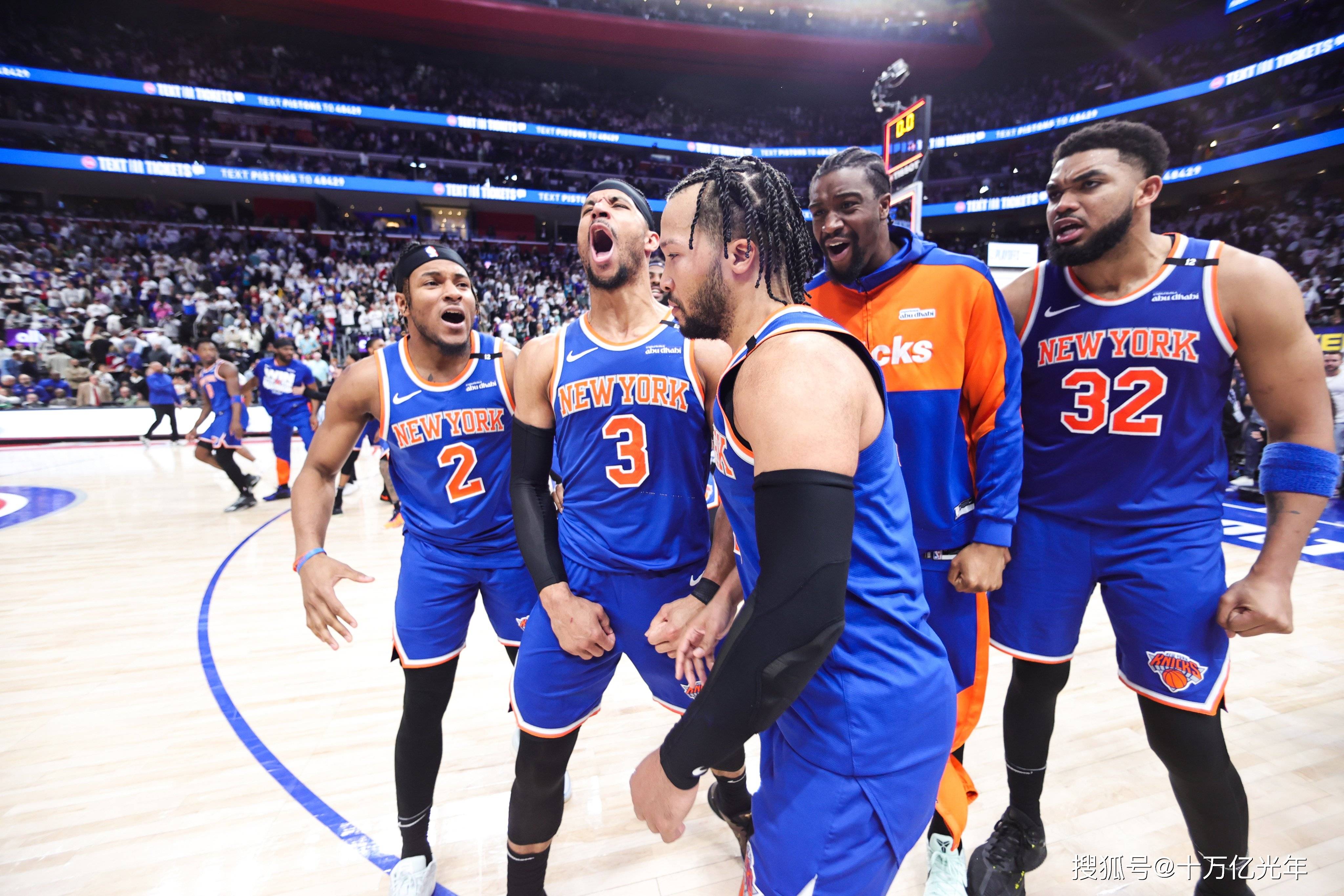 尼克斯逆转山西队,布伦森统治全场 尼克斯逆转山西队,布伦森统治全场